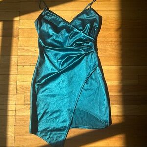Teal size large formal/hoco dress